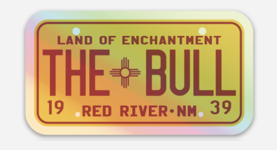 The Bull Tag Hologram Sticker